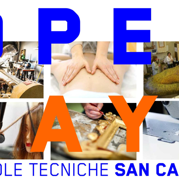 OPEN DAY DELLE SCUOLE SAN CARLO!!