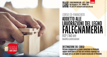 ADDETTO ALLE LAVORAZIONI DEL LEGNO - FALEGNAMERIA - SERALE