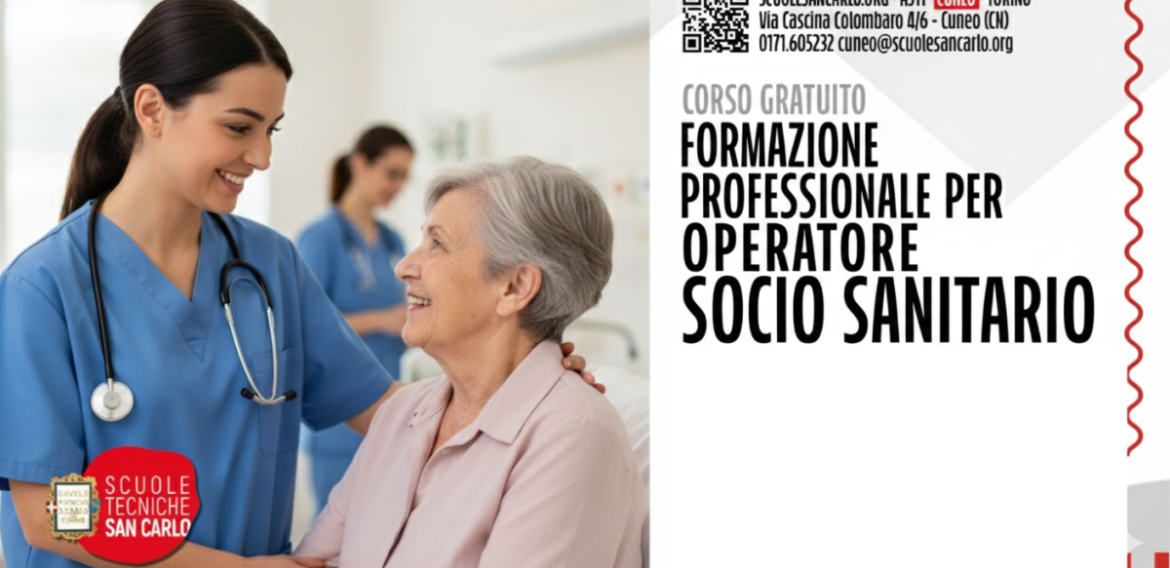 PUBBLICAZIONE GRADUATORIA AMMESSI AL CORSO OPERATORE SOCIO SANITARIO CUNEO